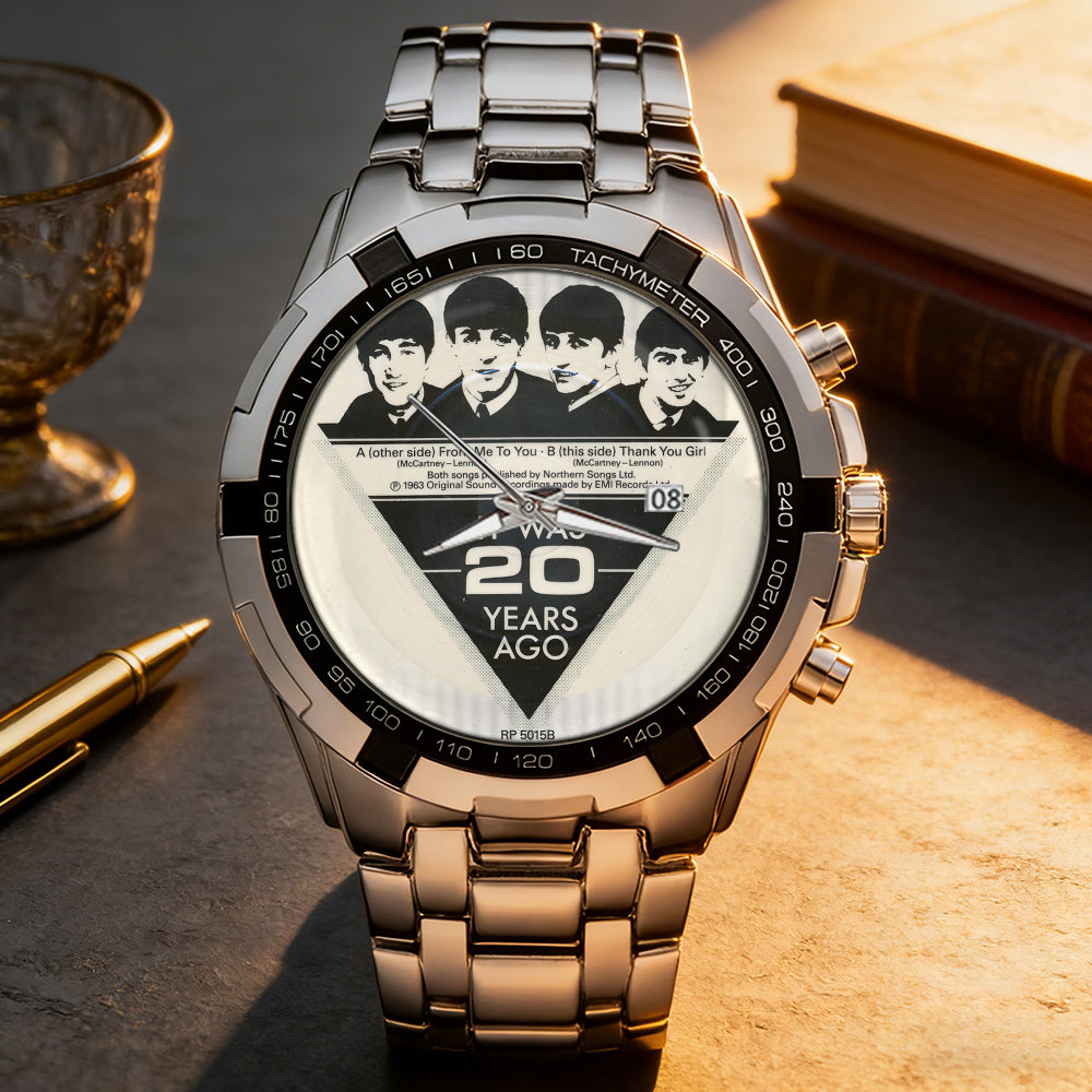 The Beatles Albums Collection Watch – Multiple Classic Album Designs Available