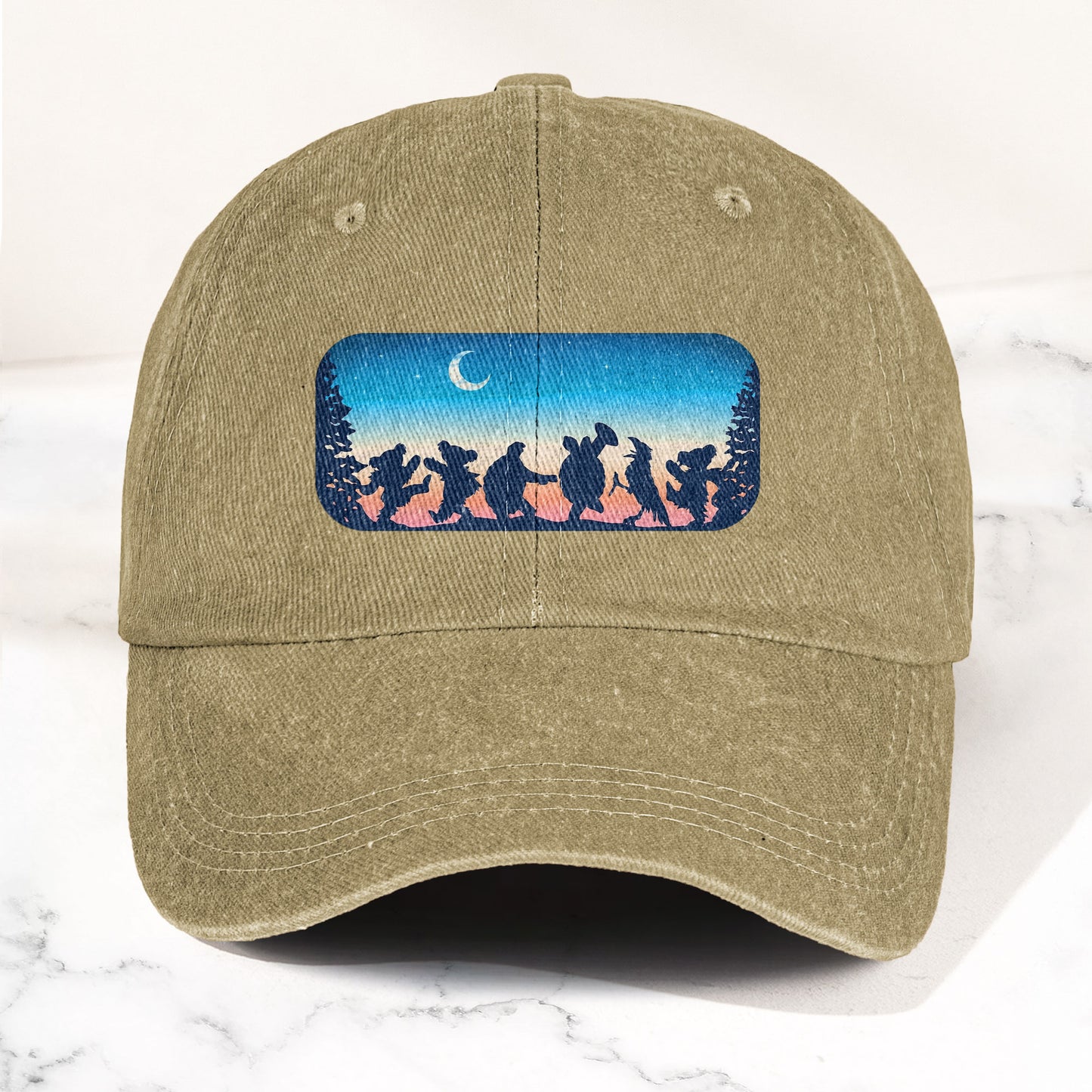 Grateful Dead Moondance Denim Cap – Vintage Music Grateful Dead Merch Gift for Dad (With Box)