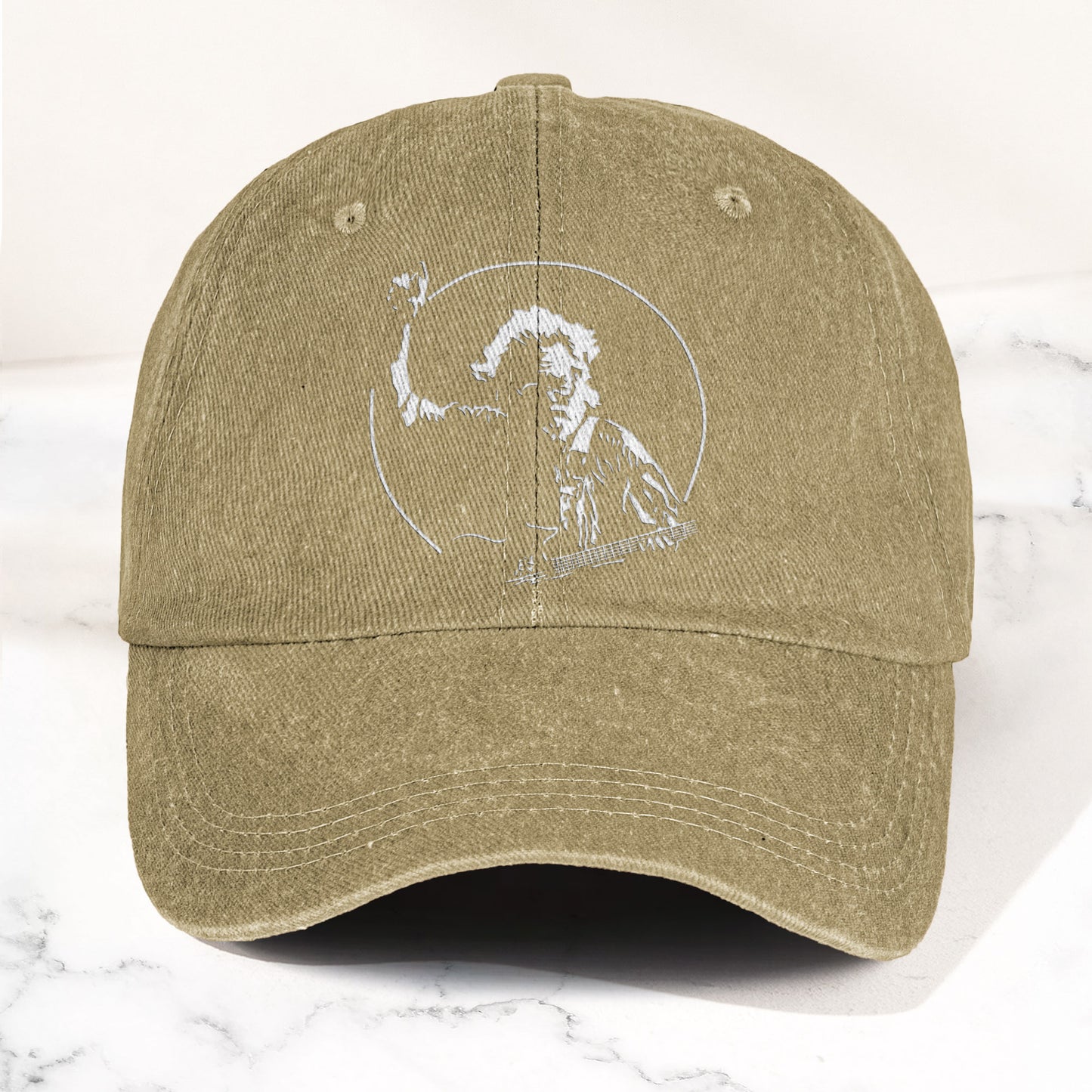Jerry Garcia Denim Cap – Grateful Dead Merch Dad Hat (With Box)