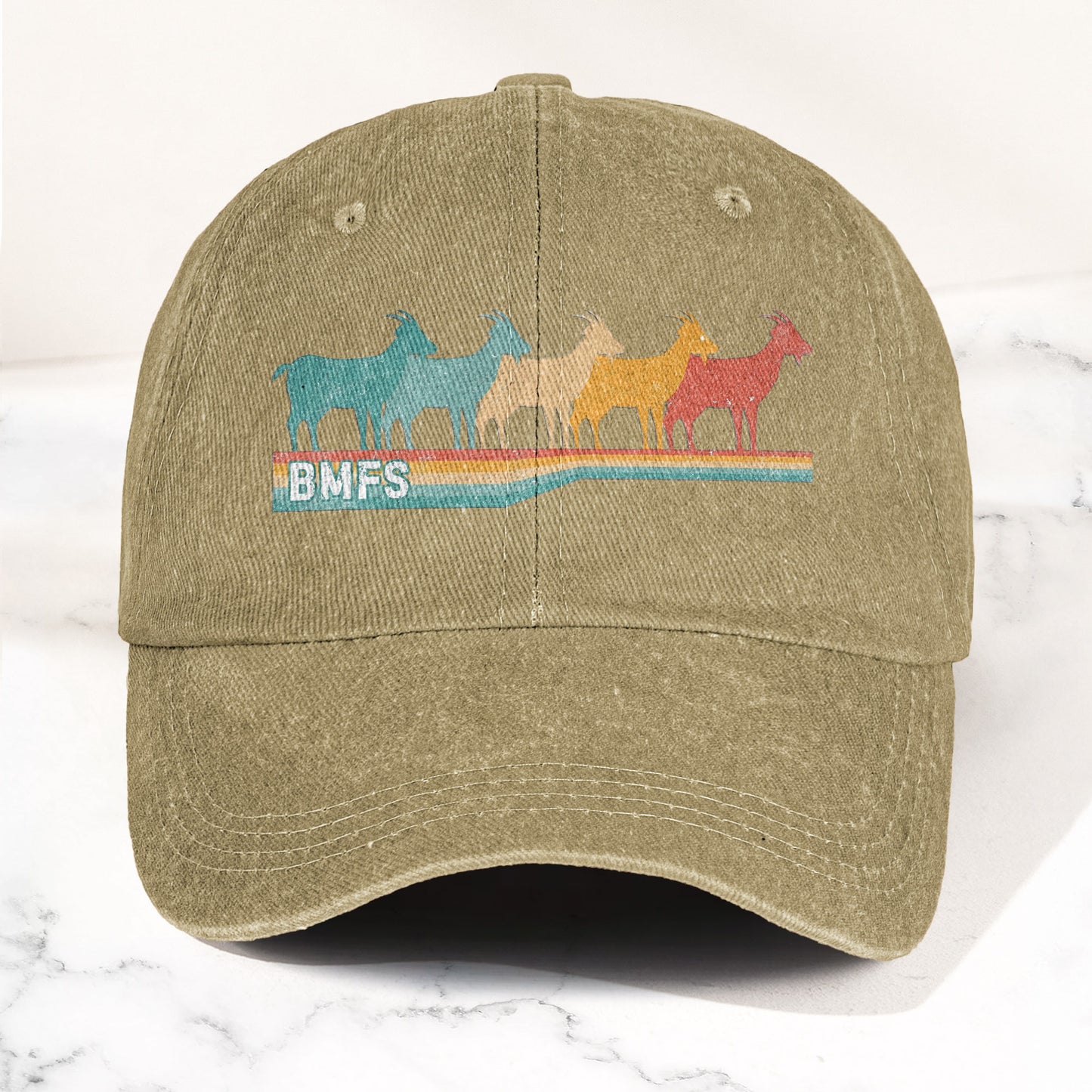 Billy Strings Cosmic Bluegrass BMFS GOAT Retro Vintage Music Merch Denim Cap – Retro Vintage Dad Cap Gift For Dad (With Box)