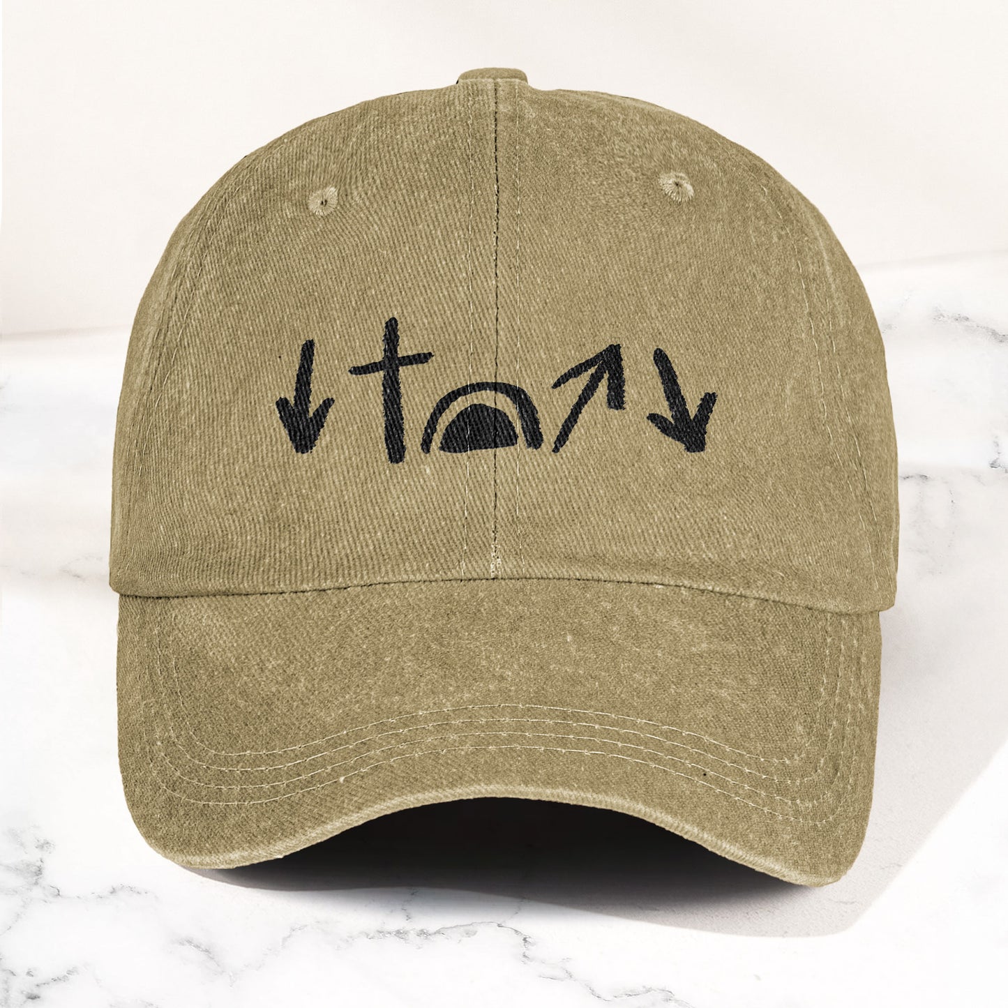 The Story Of Jesus Denim Cap – Vintage Dad Cap Gift For Dad (With Box)