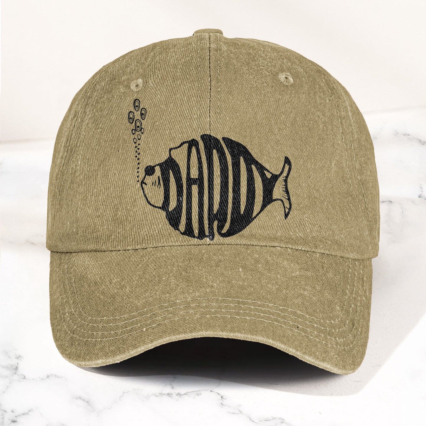 Phish Daddy Fish Logo Denim Cap – Retro Music Fan Concert Cap Gift For Dad Father's Day (With Box)