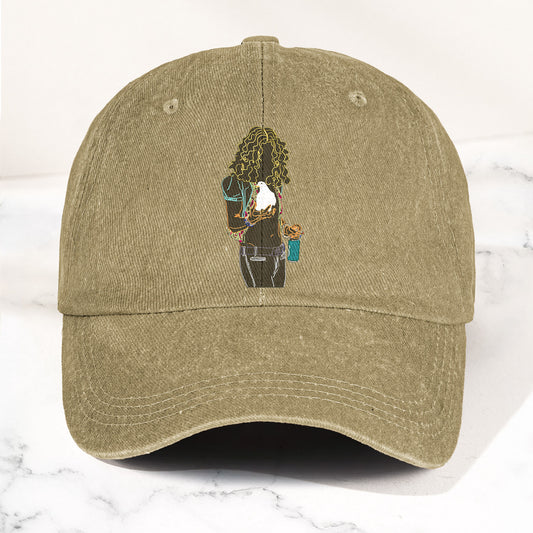 Robert Plant Denim Cap – Retro Classic Rock Music Inspired Dad Hat (With Box)