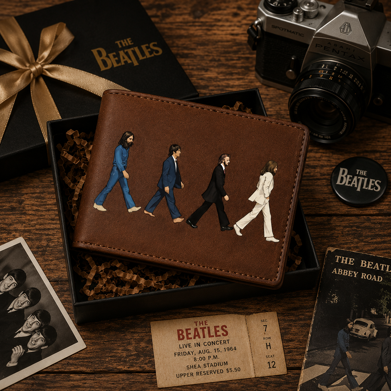 Abbey Road Men's Wallet - Leather Wallet