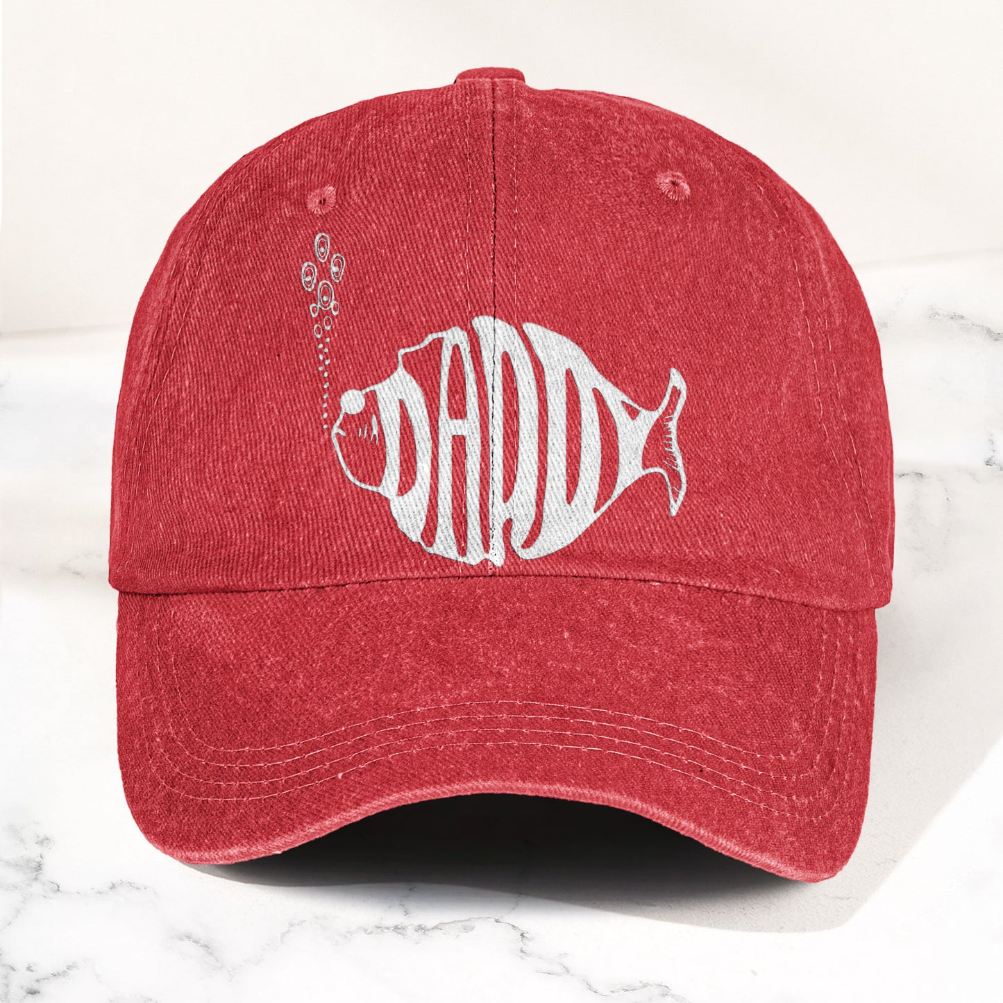 Phish Daddy Fish Logo Denim Cap – Retro Music Fan Concert Cap Gift For Dad Father's Day (With Box)