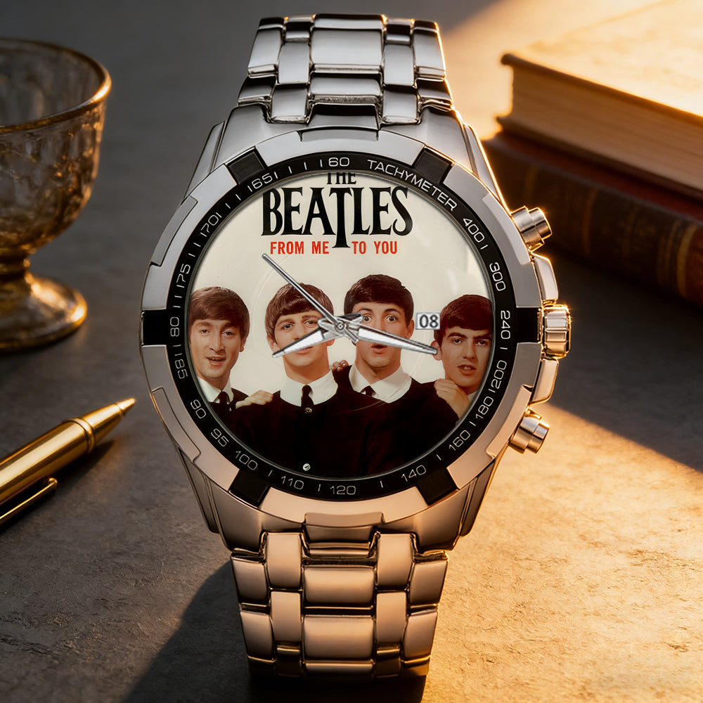 The Beatles Albums Collection Watch – Multiple Classic Album Designs Available
