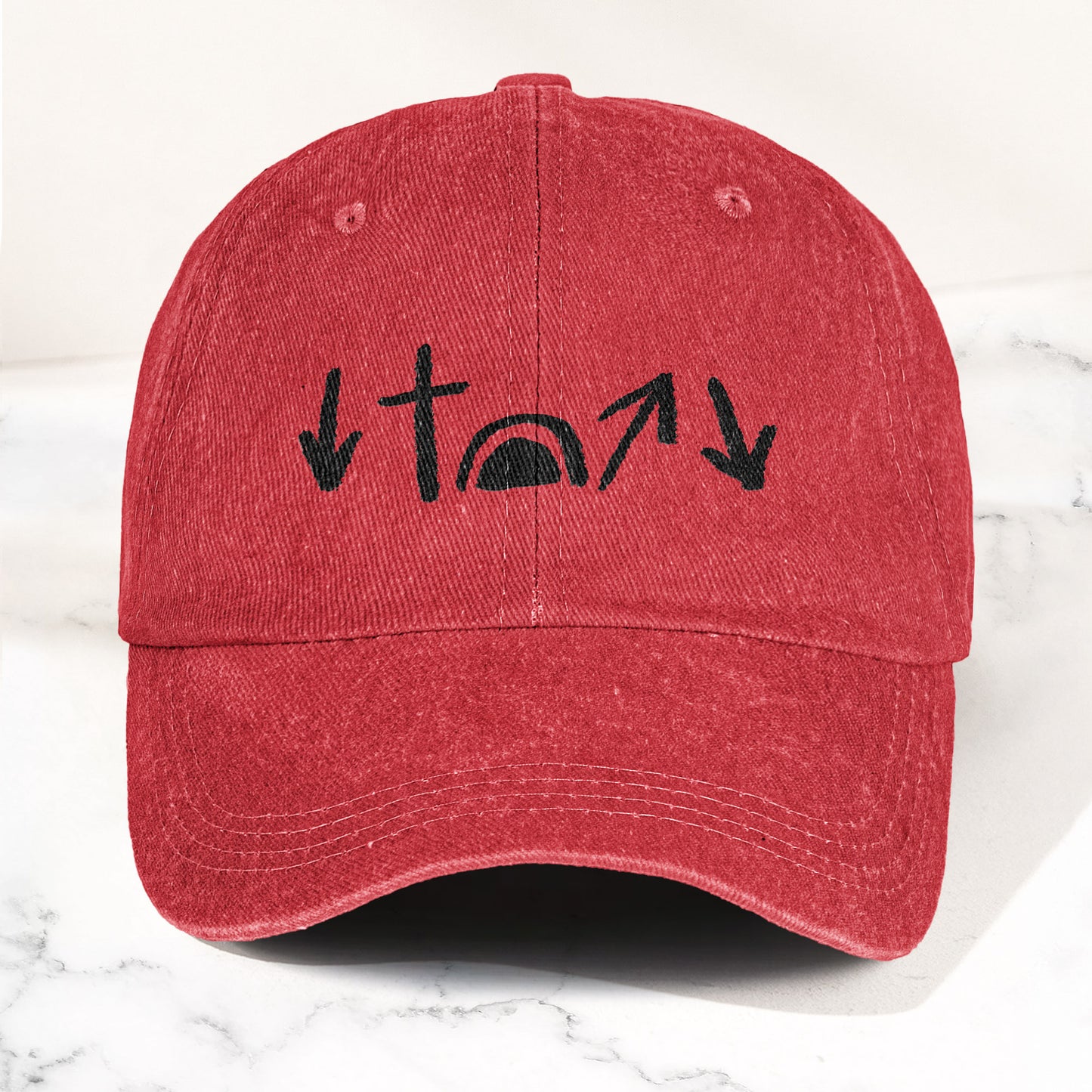 The Story Of Jesus Denim Cap – Vintage Dad Cap Gift For Dad (With Box)