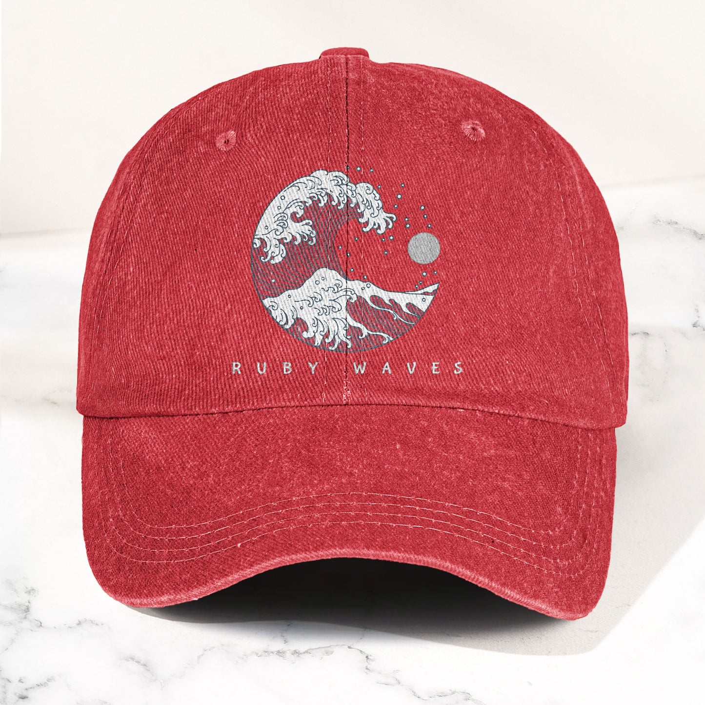 Phish Ruby Waves Denim Cap – Retro Music Phish Cap Gift For Dad (With Box)