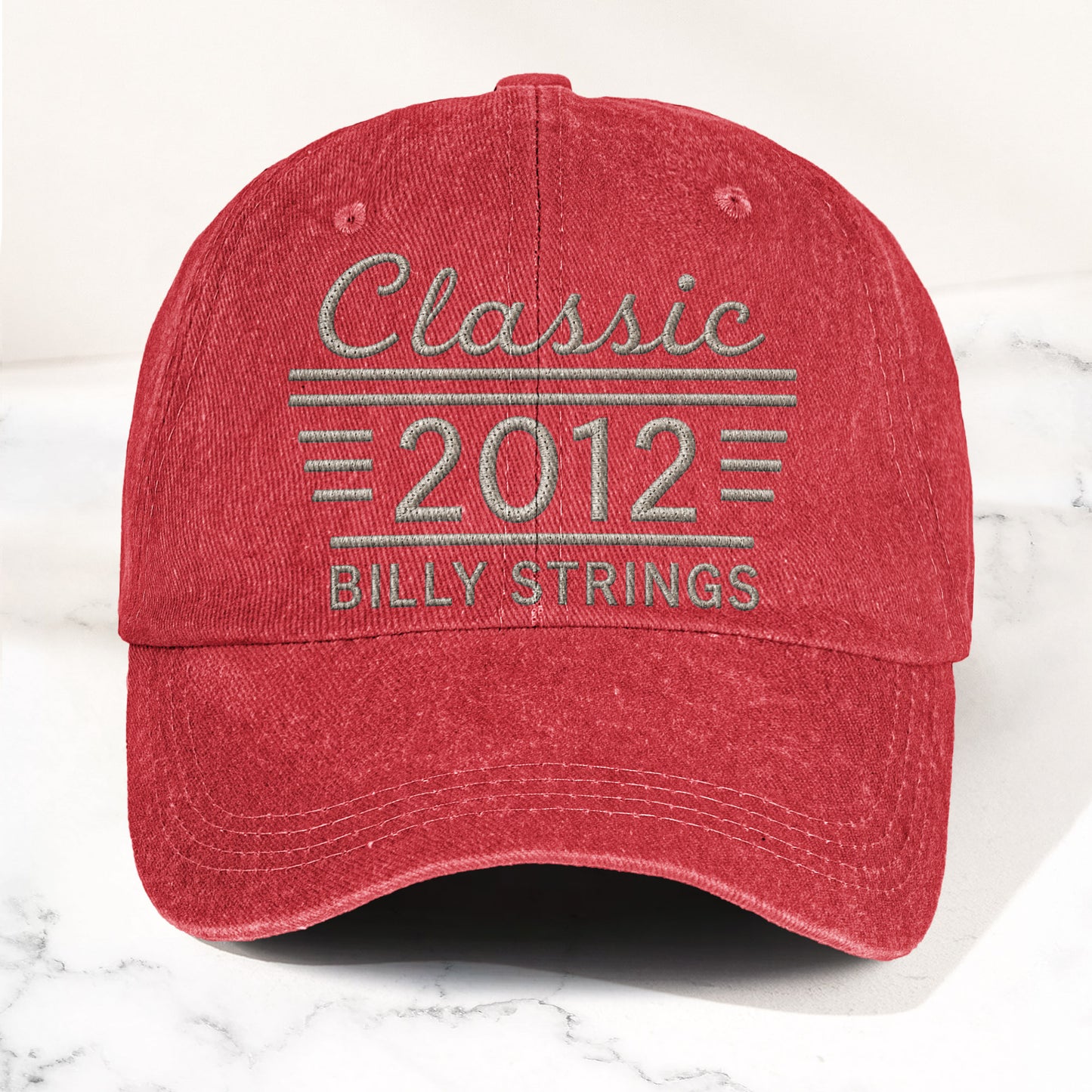 Billy Strings Classic 2012 Est Bluegrass Music Merch Denim Cap – Retro Vintage Dad Cap Gift For Dad (With Box)