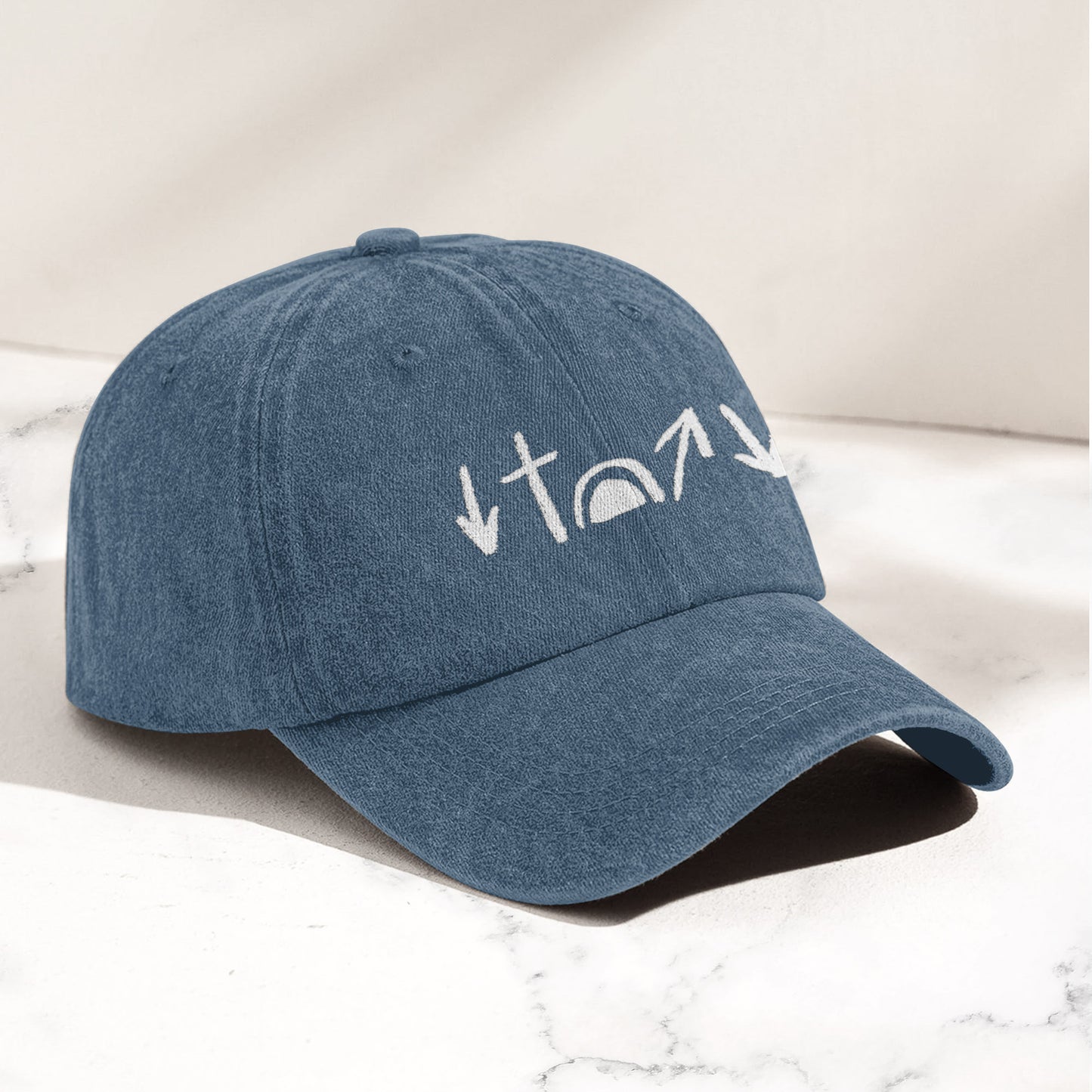 The Story Of Jesus Denim Cap – Vintage Dad Cap Gift For Dad (With Box)