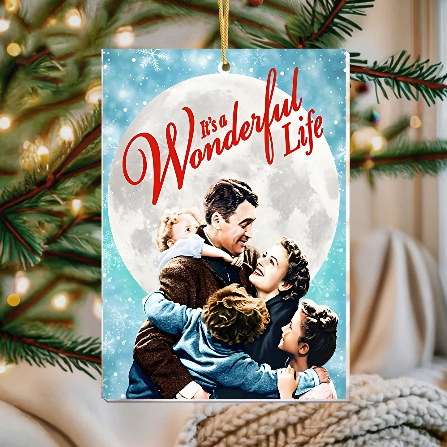 It’s a Wonderful Life Ornament – Vintage Christmas Movie Keepsake