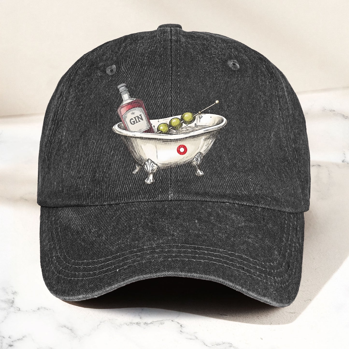 Phish Bath Tub Gin Denim Cap – Retro Music Fan Merch Cap Gift For Dad (With Box)