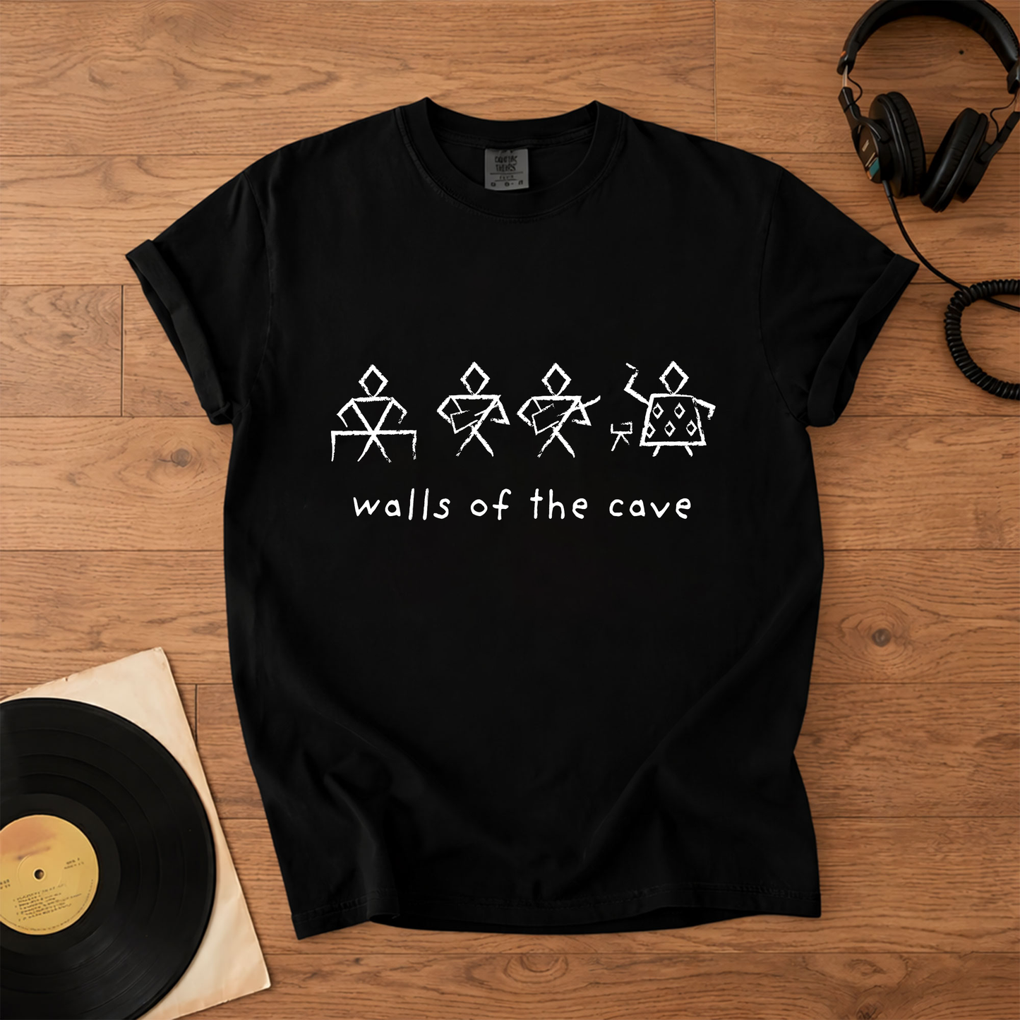 Phish Walls of the Cave Graphic T-Shirt – Retro Music Phish Band Merch Tee