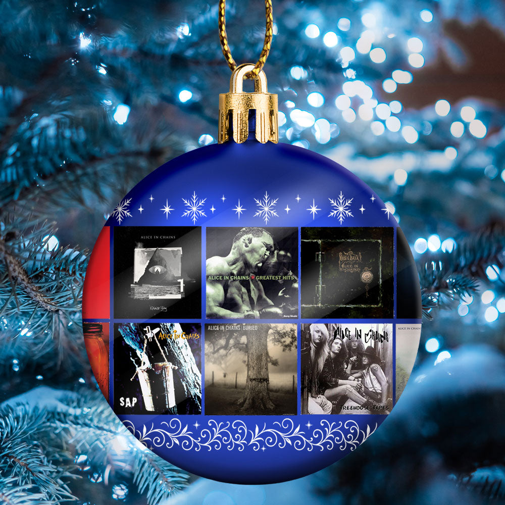 Alice In Chains Ball Ornament – Grunge Legends Meet Holiday Spirit