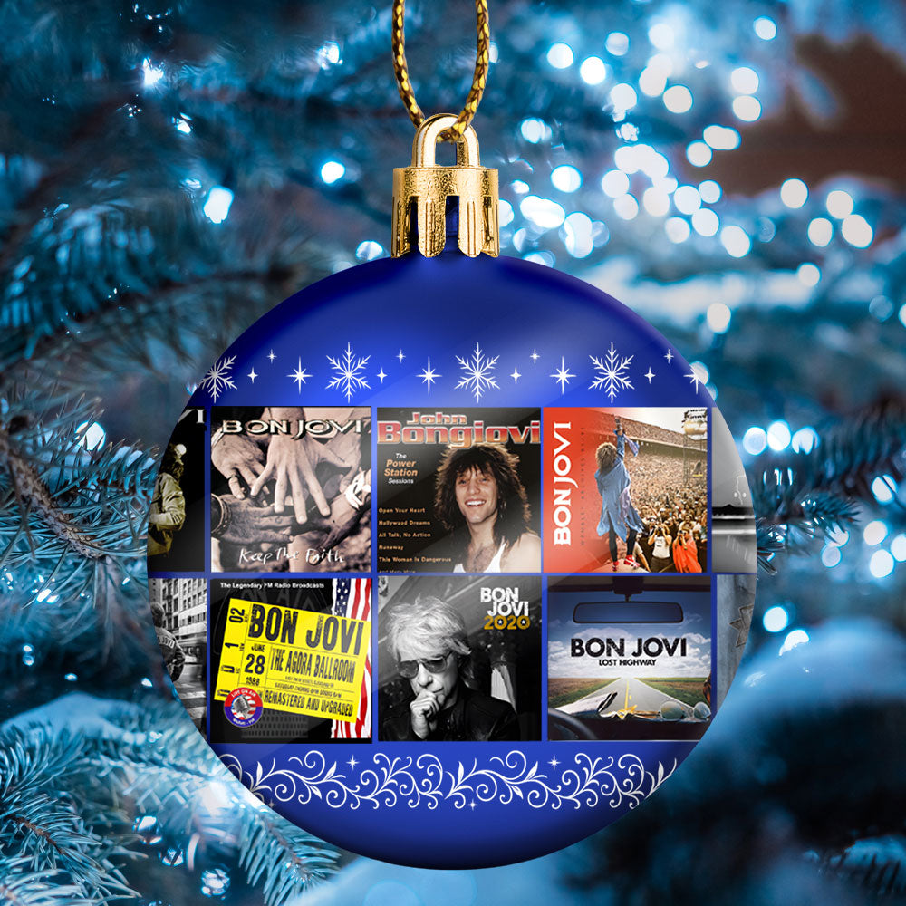 Bon Jovi Ball Ornament – Rock Anthem Spirit for the Holidays