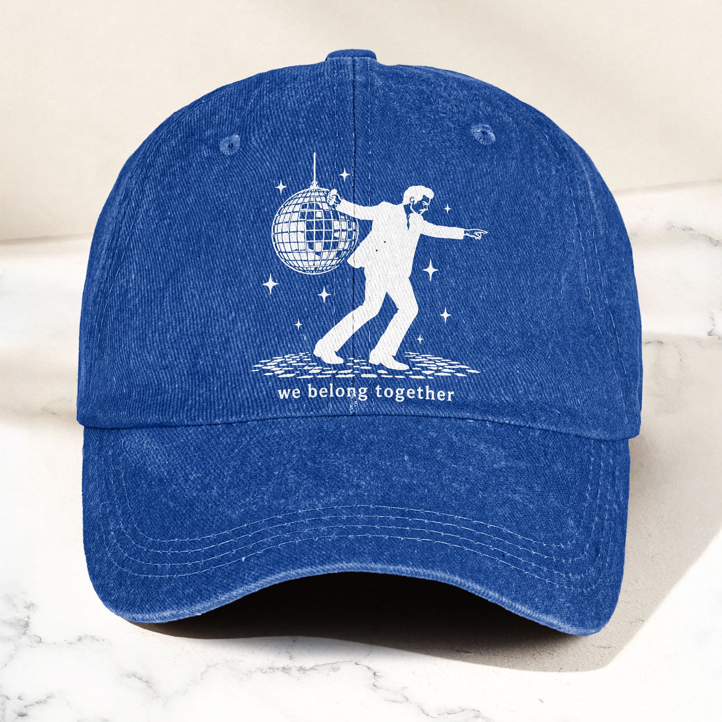 Ritchie Valens We Belong Together Disco Ball Retro Music Merch Denim Cap – Retro Vintage Dad Cap Gift For Dad (With Box)