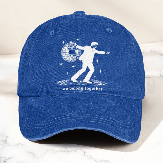 Ritchie Valens We Belong Together Disco Ball Retro Music Merch Denim Cap – Retro Vintage Dad Cap Gift For Dad (With Box)