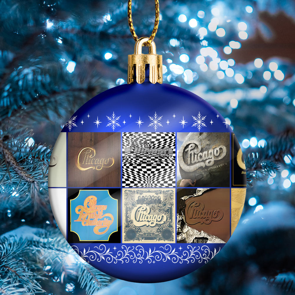 Chicago Ball Ornament – Classic Rock Spirit for the Holidays
