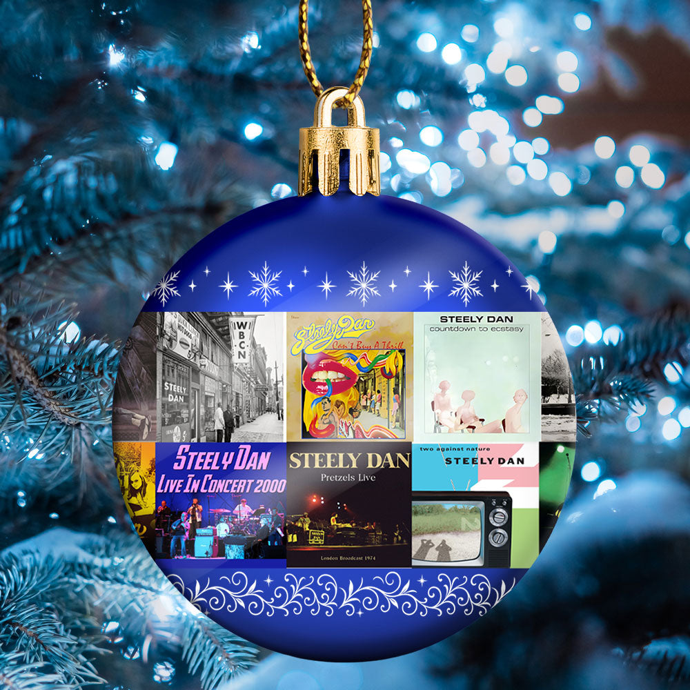Steely Dan Ball Ornament – Jazz-Rock Elegance for the Holidays