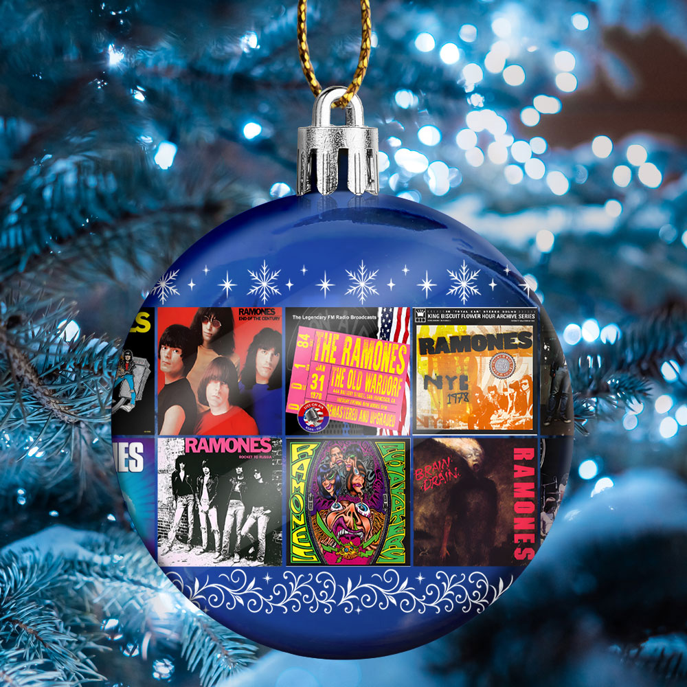 Ramones Ball Ornament – A Punk Rock Classic for a Loud and Merry Christmas