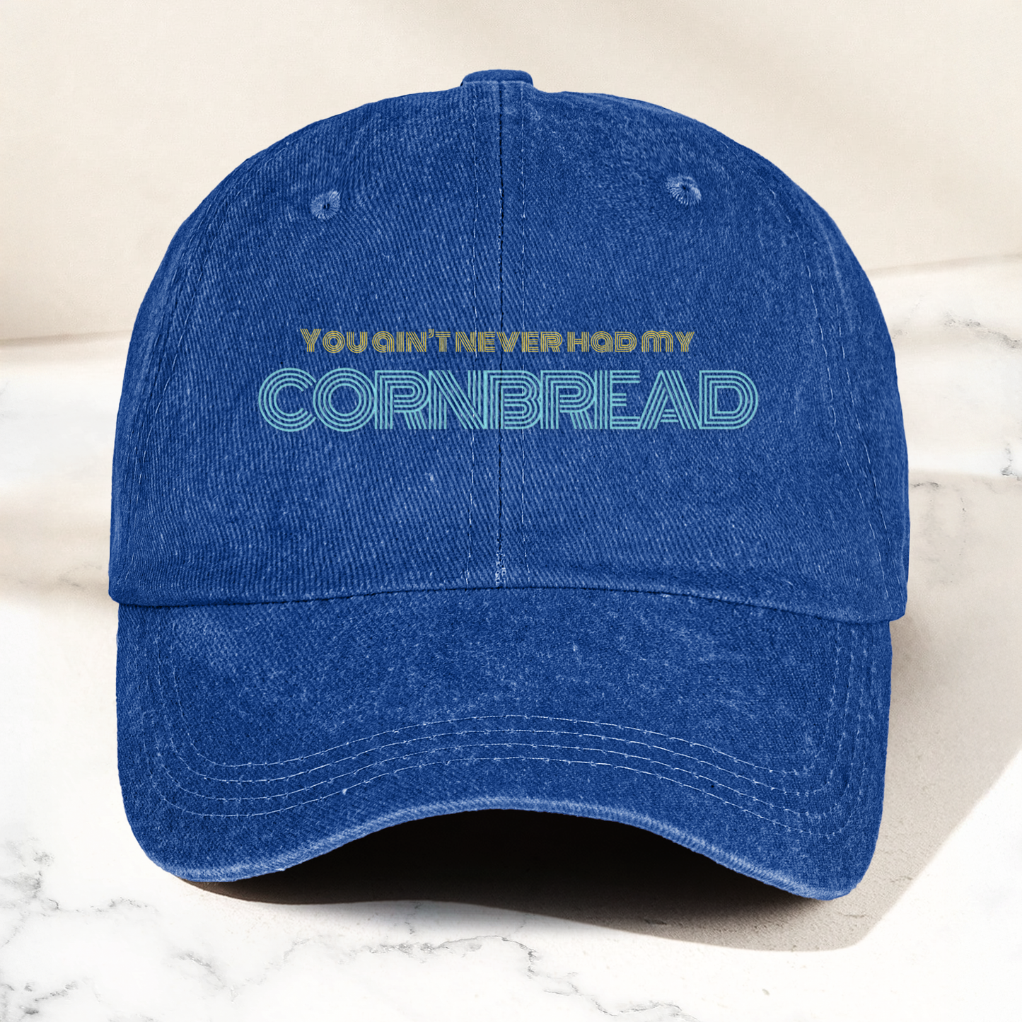 Dave Matthews Band Cornbread Lyrics Denim Cap – Retro Music Cap Gift For Dad (With Box)