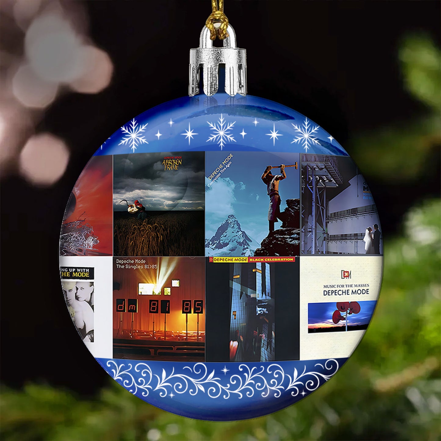 Nine Inch Nails Ball Ornament – A Darkly Beautiful Tribute to Industrial Artistry