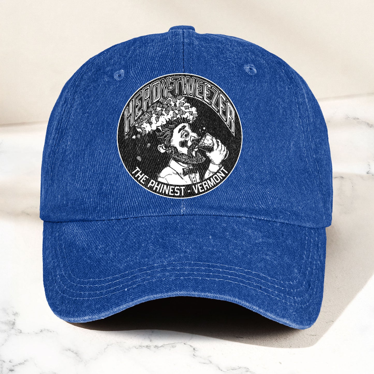 Heady Tweezer Phish Band Denim Cap – Retro Rock Music Merch Cap Gift For Dad (With Box)