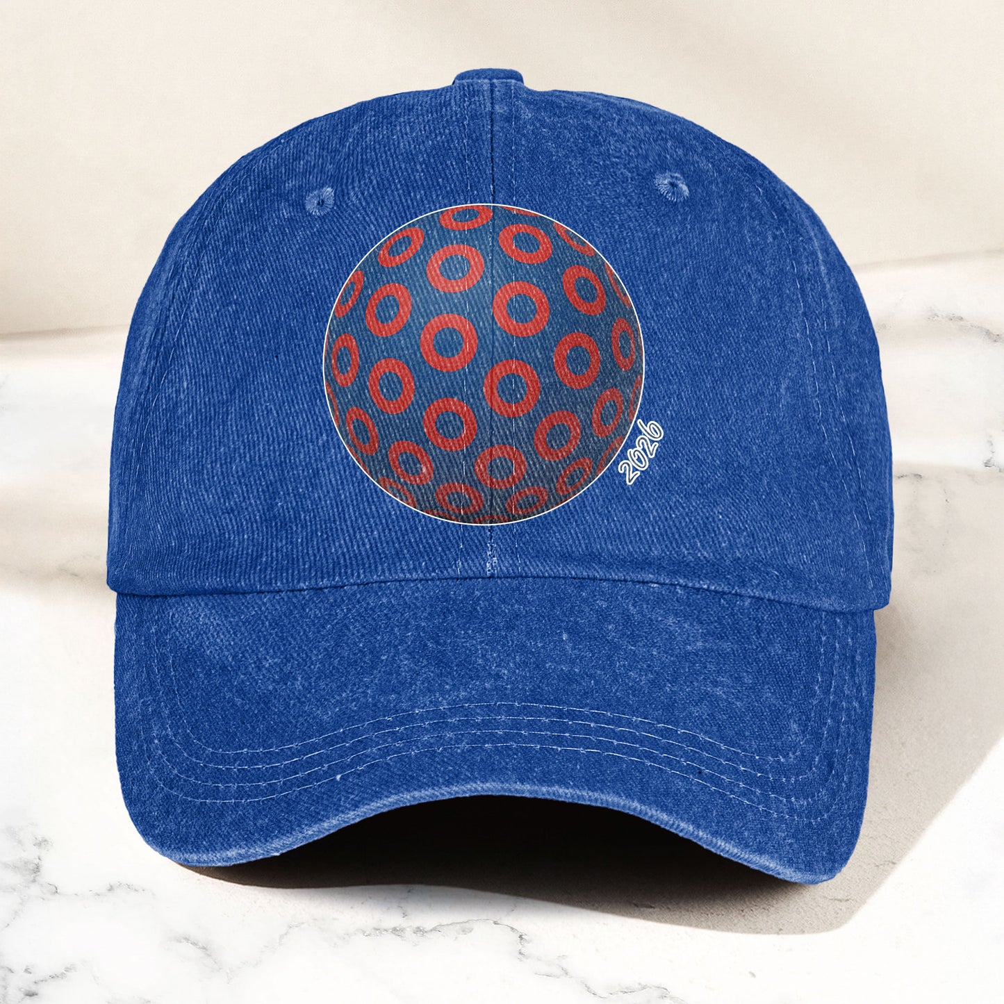 Phish Donut Holographic Denim Cap – Retro Music Phish Cap Gift For Dad (With Box)