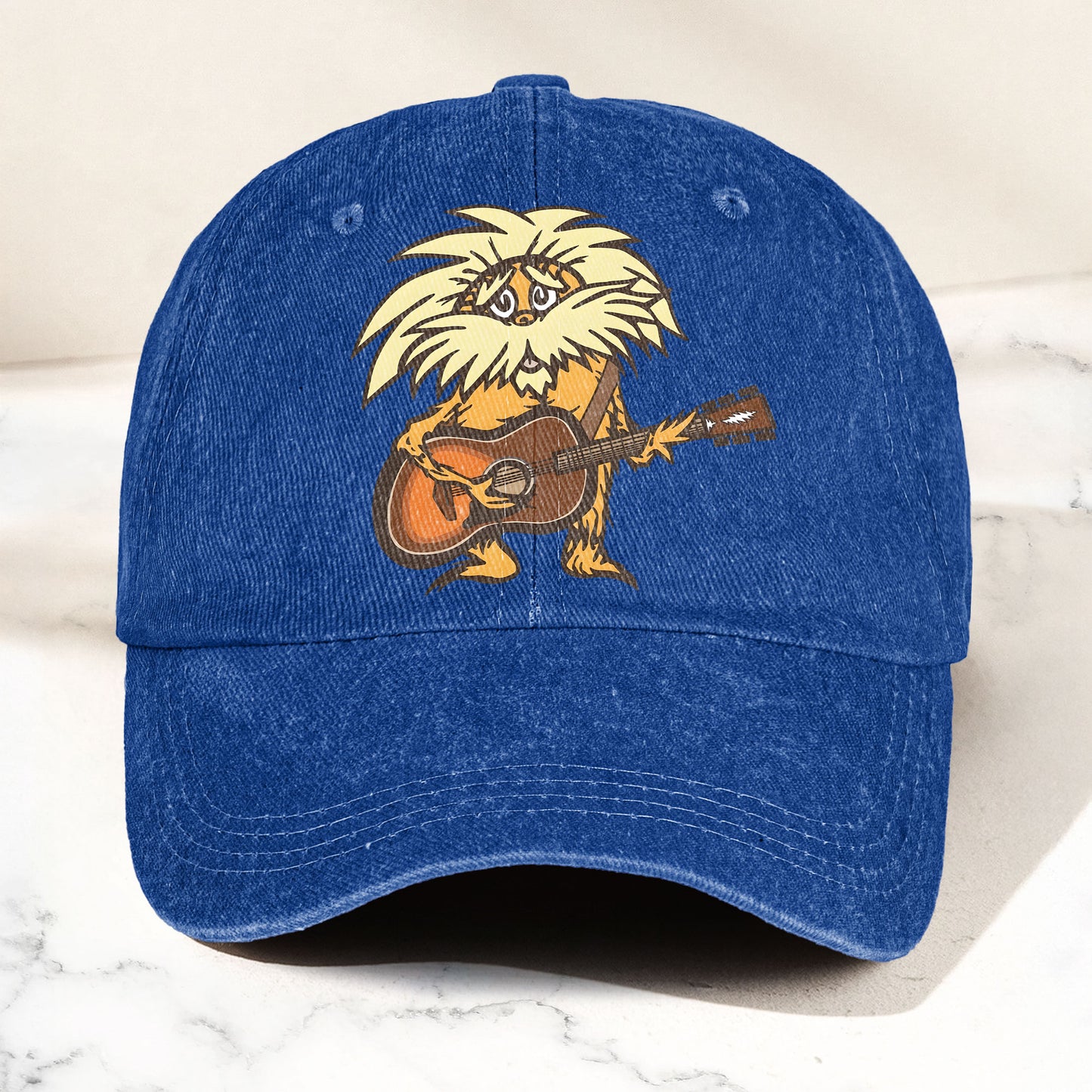 Bob Weir Denim Cap – Retro Bob Weir of Grateful Dead Merch Dad Hat (With Box)