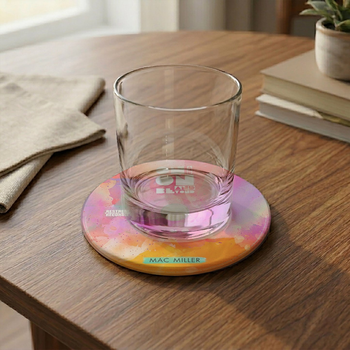Mac Miller Album Ceramic Coaster Set – Music Tribute Drink Coasters