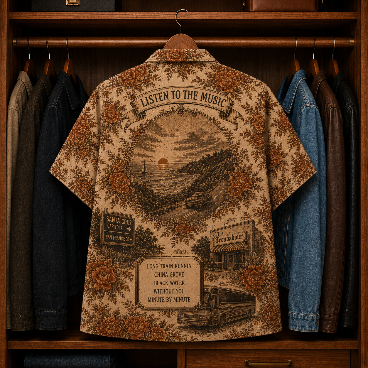 The Doobie Brothers Luxury Hawaiian Shirt - Mexican Inspired Hawaiian Special Shirt