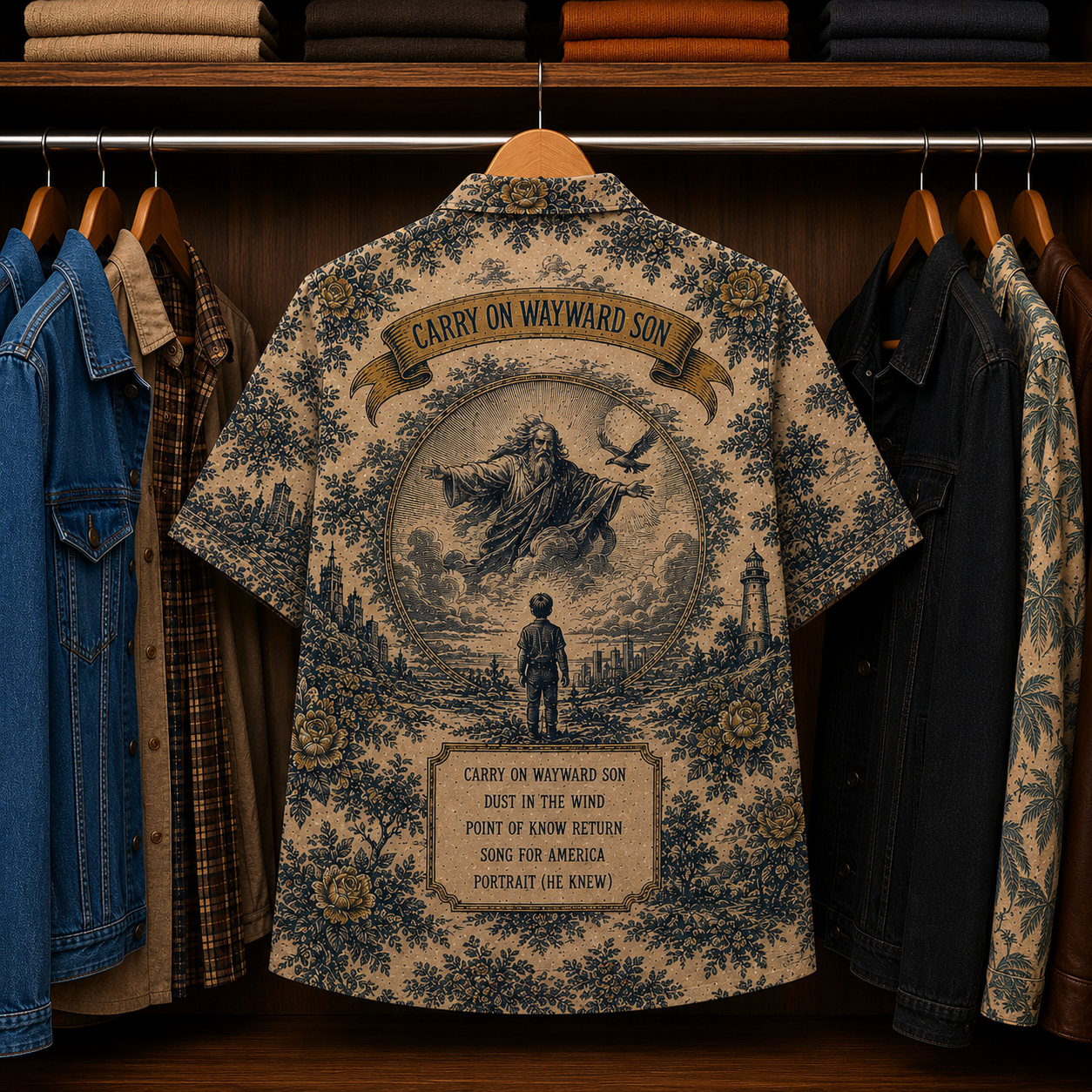 Kansas Luxury Hawaiian Shirt - Mexican Inspired Hawaiian Special Shirt