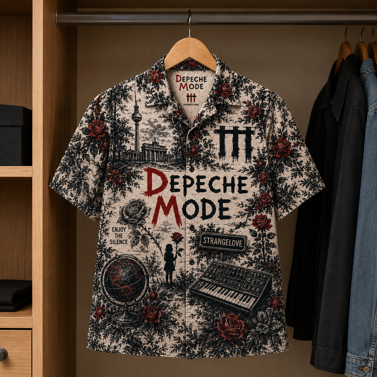 Depeche Mode Luxury Hawaiian Shirt - Tropical Inspired Hawaiian Special Shirt