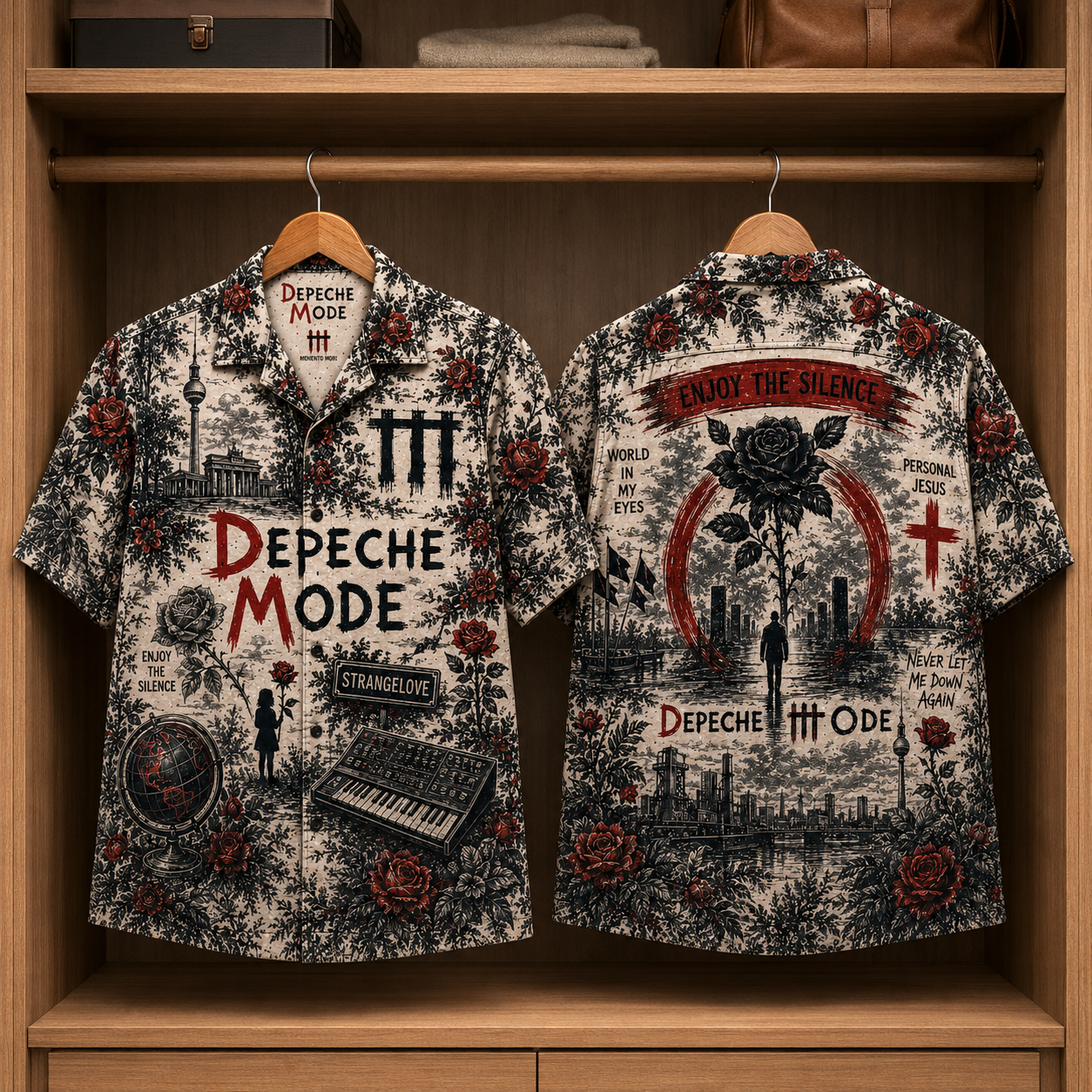 Depeche Mode Luxury Hawaiian Shirt - Tropical Inspired Hawaiian Special Shirt