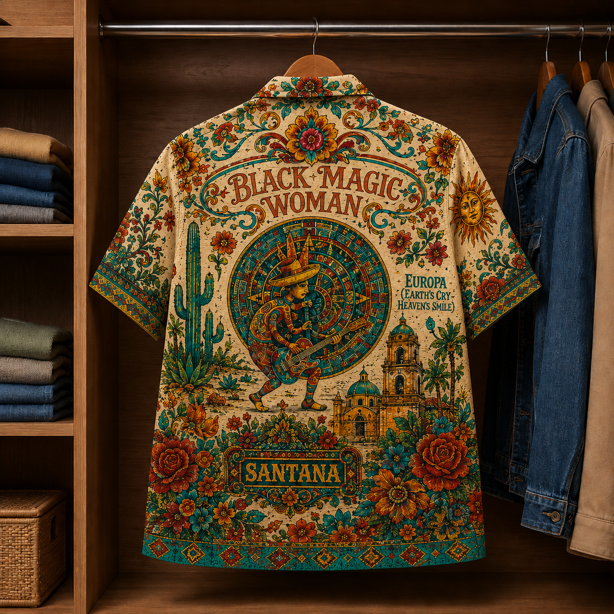 Santana Luxury Hawaiian Shirt - Tropical Inspired Hawaiian Special Shirt