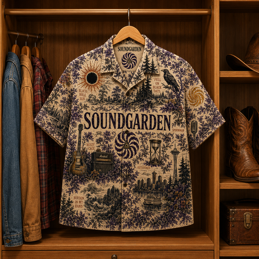 SoundGarden Luxury Hawaiian Shirt - Tropical Inspired Hawaiian Special Shirt