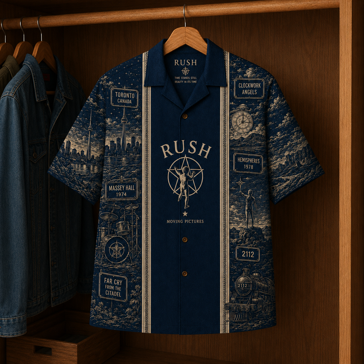Rush Luxury Hawaiian Shirt - Designer Brand Inspired Hawaiian Special Edition