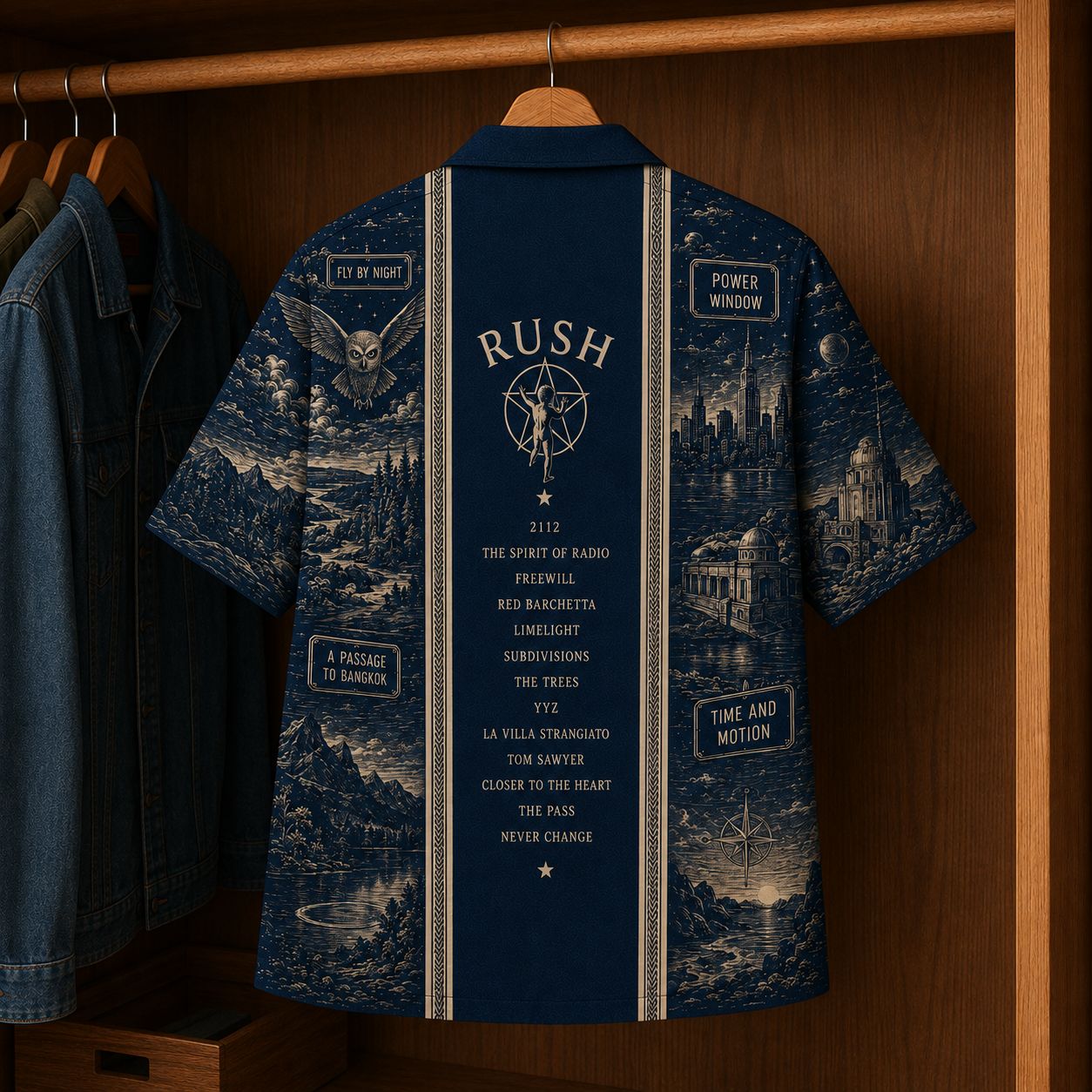 Rush Luxury Hawaiian Shirt - Designer Brand Inspired Hawaiian Special Edition