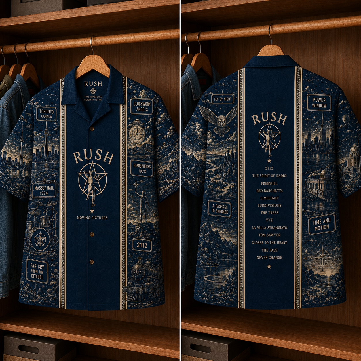 Rush Luxury Hawaiian Shirt - Designer Brand Inspired Hawaiian Special Edition