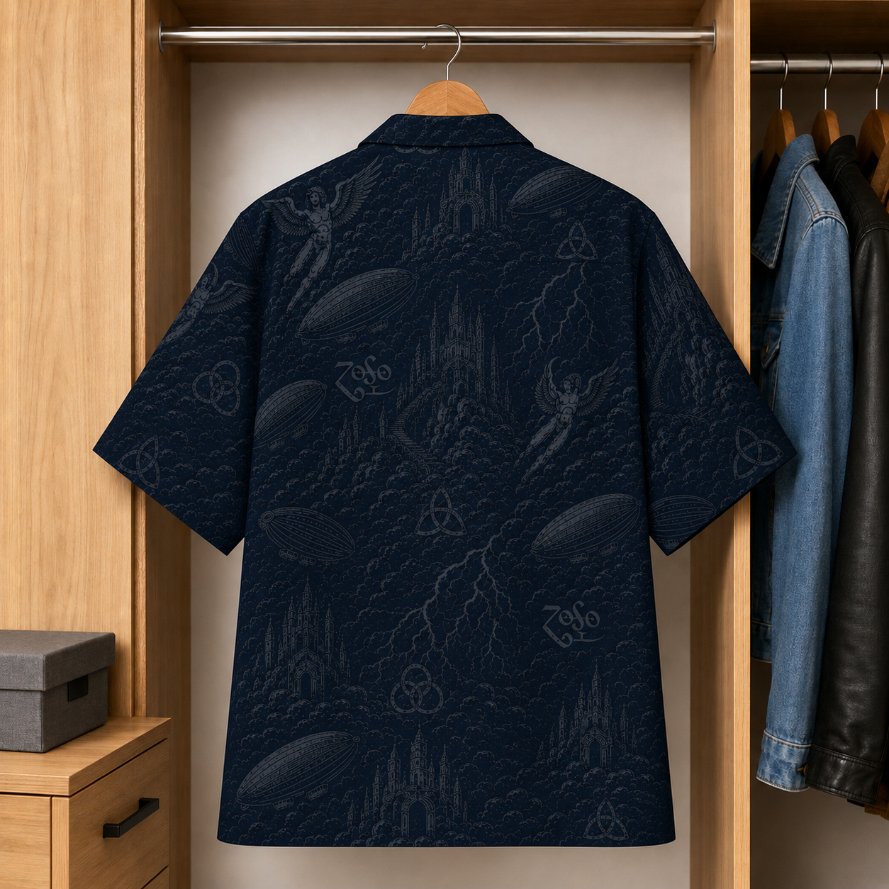 Led Zeppelin Aloha Tiki Hawaiian Shirt - Hawaiian Special Edition