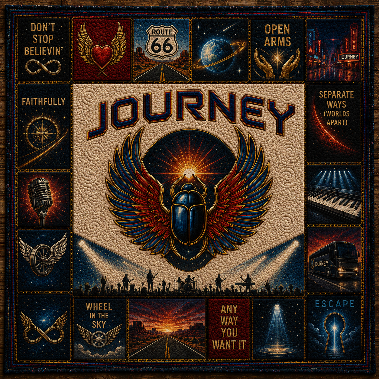 Journey Quilt Blanket – A Journey in Every Stitch