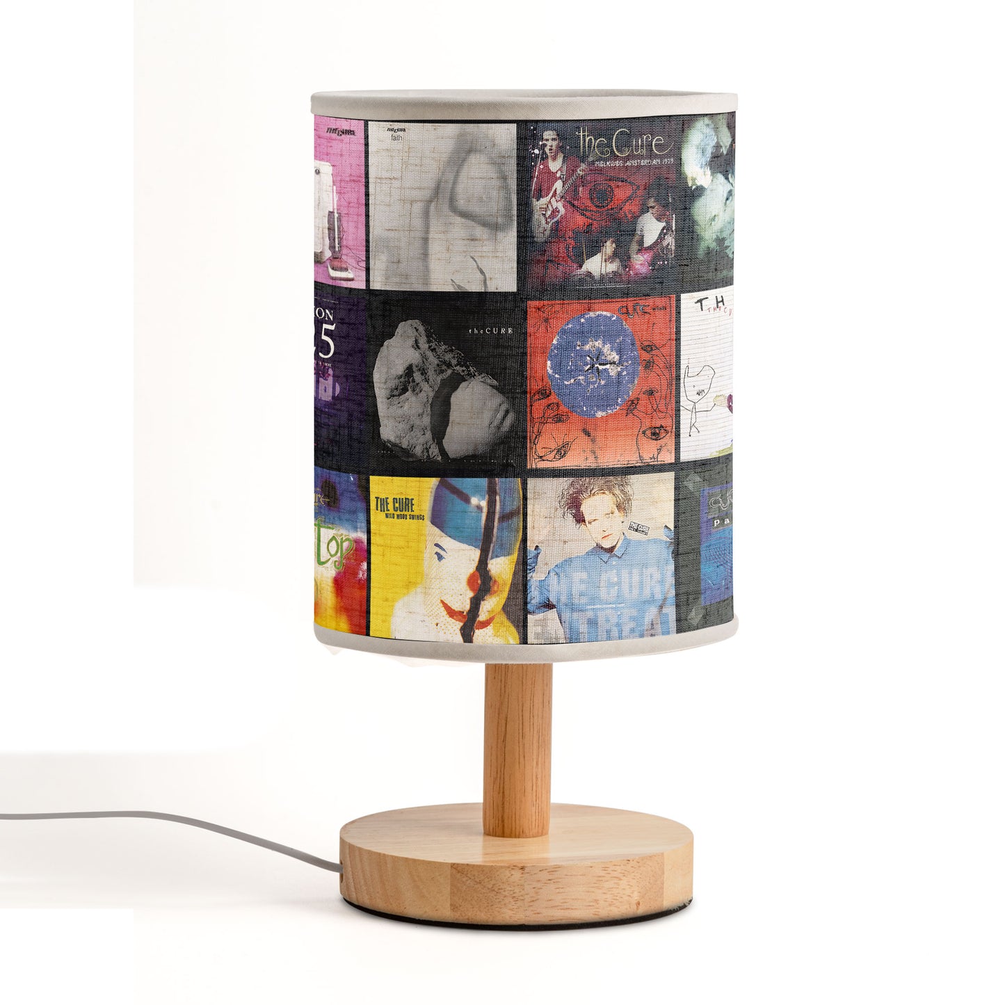 The Cure Album Art Fabric Lamp