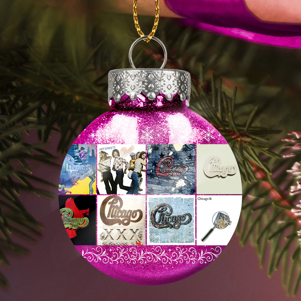 Chicago Ball Ornament – Classic Rock Spirit for the Holidays