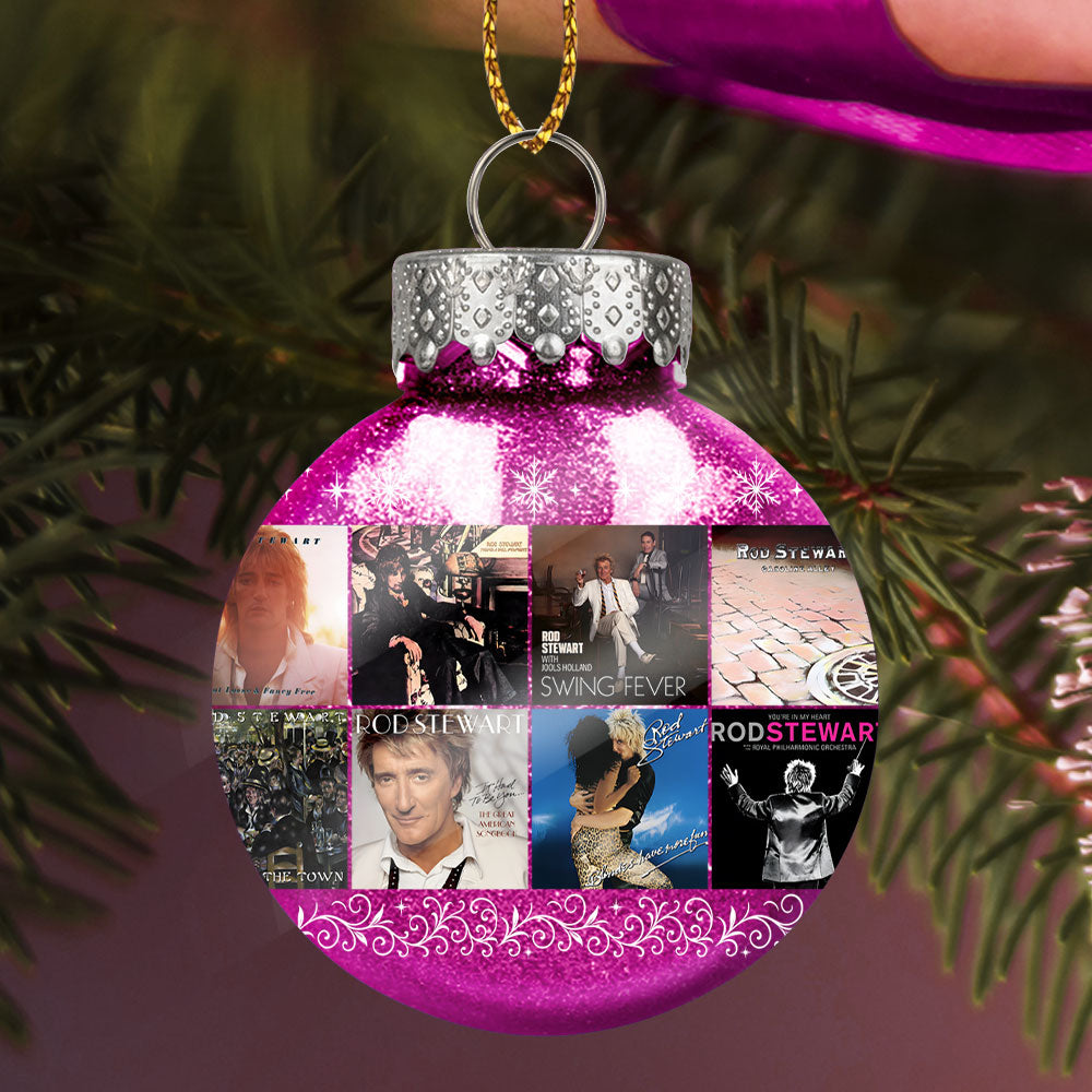 Rod Stewart Ball Ornament – Celebrate the Voice of Rock and Romance