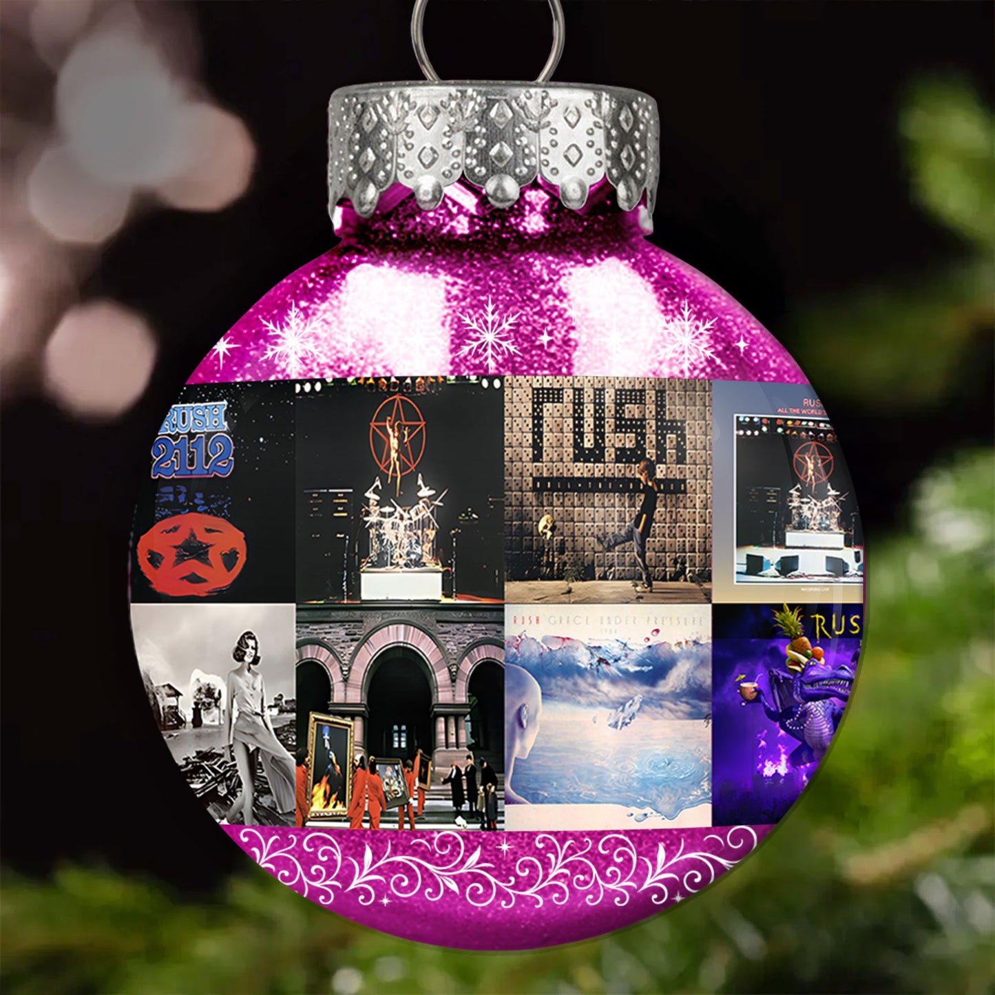 Rush Ball Ornament – A Progressive Rock Masterpiece for the Holiday Season