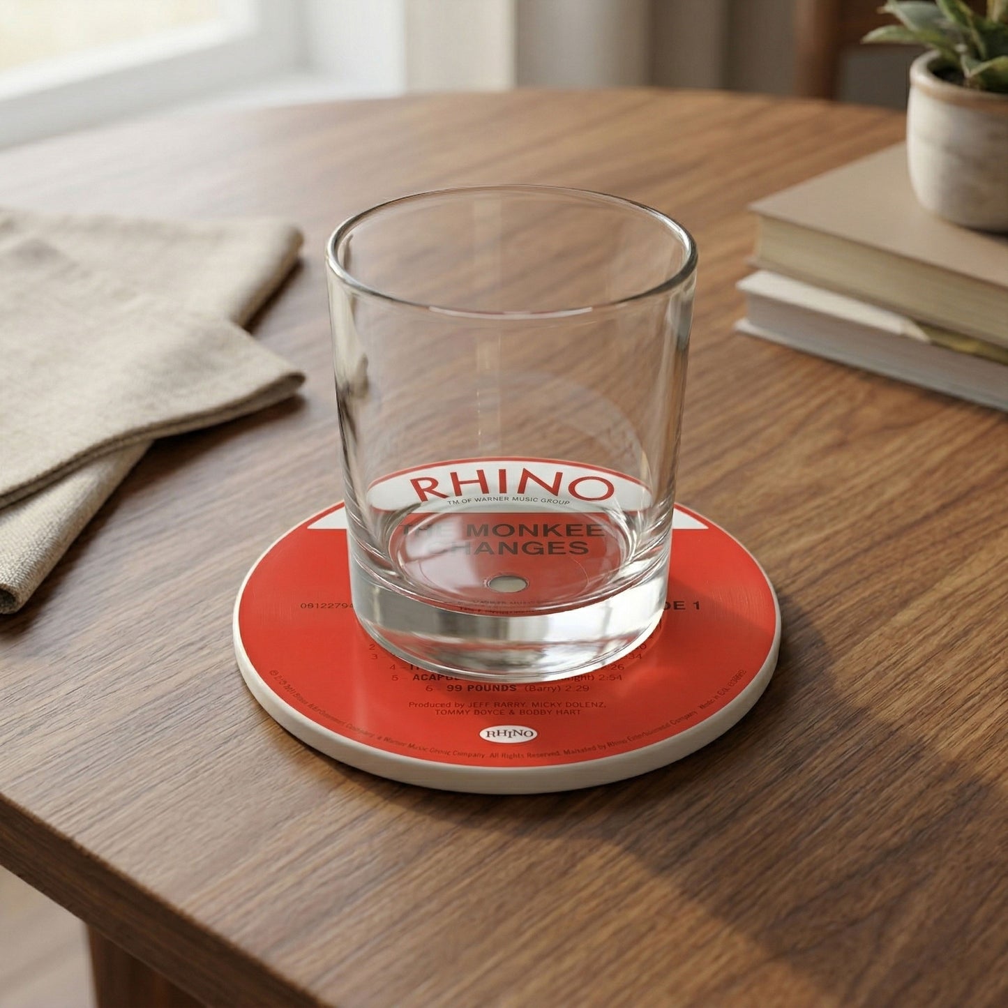 The Monkees Album Coaster Set – Ceramic, Gift for Music Lovers