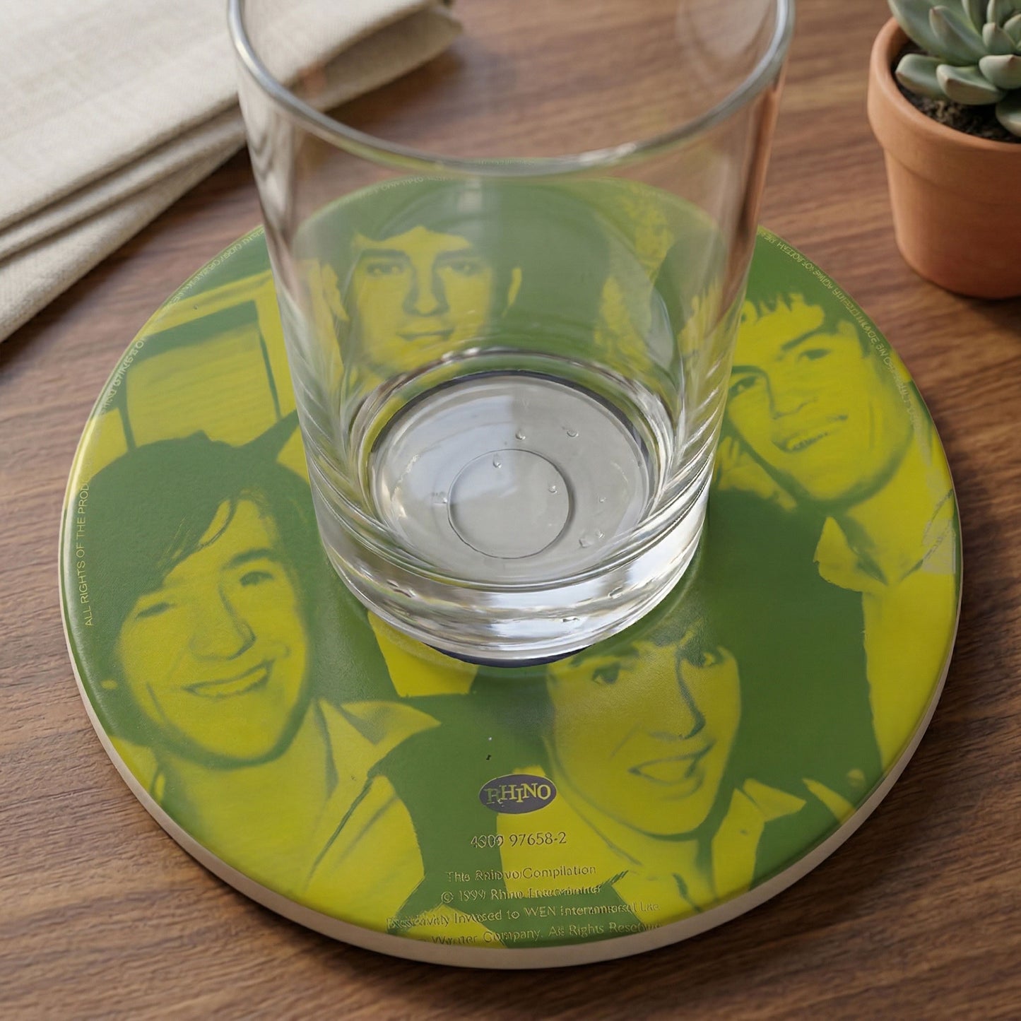 The Monkees Album Coaster Set – Ceramic, Gift for Music Lovers