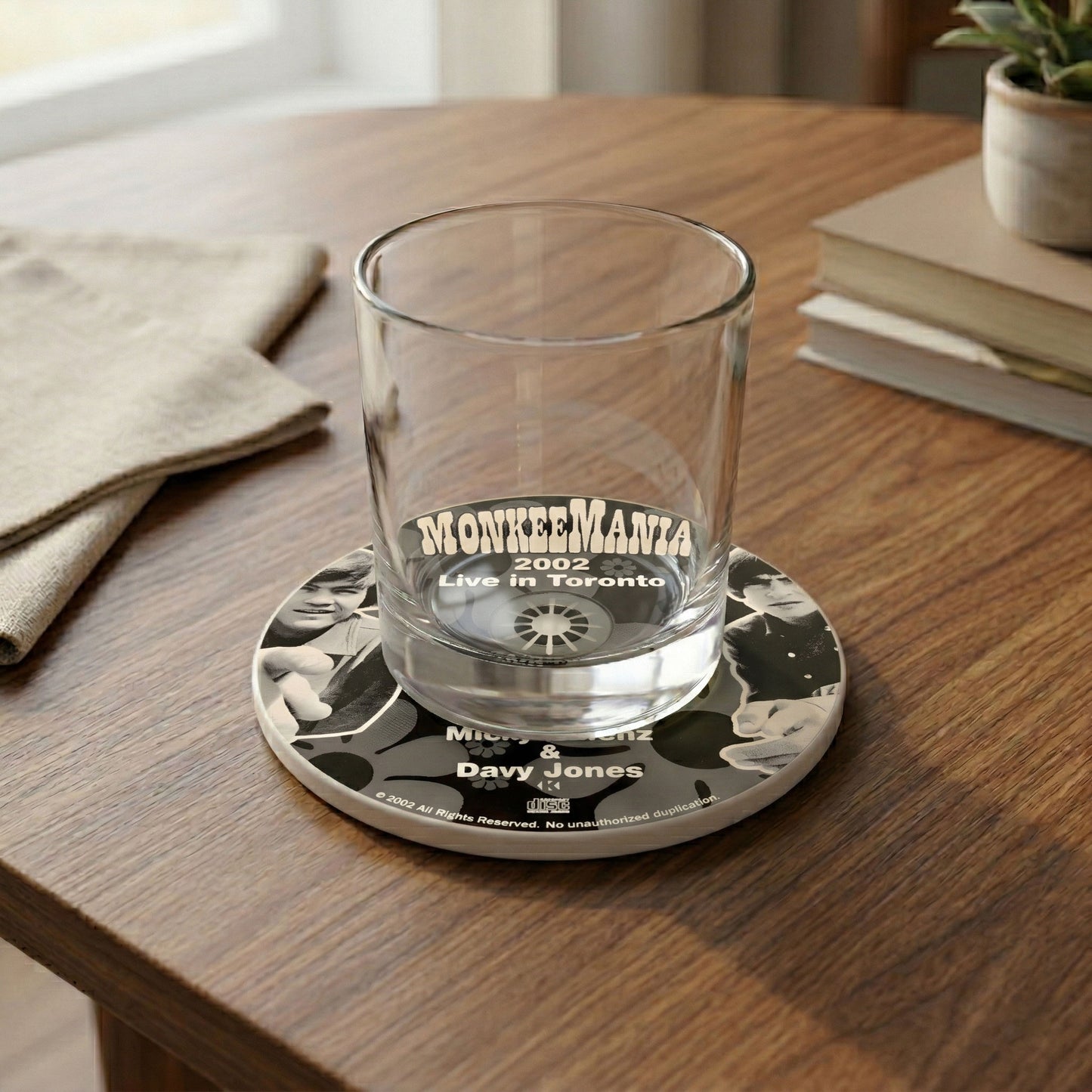 The Monkees Album Coaster Set – Ceramic, Gift for Music Lovers