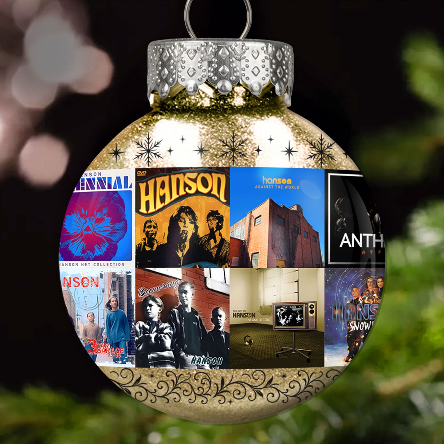 Hanson Ball Ornament – Pop Rock Harmony Collection