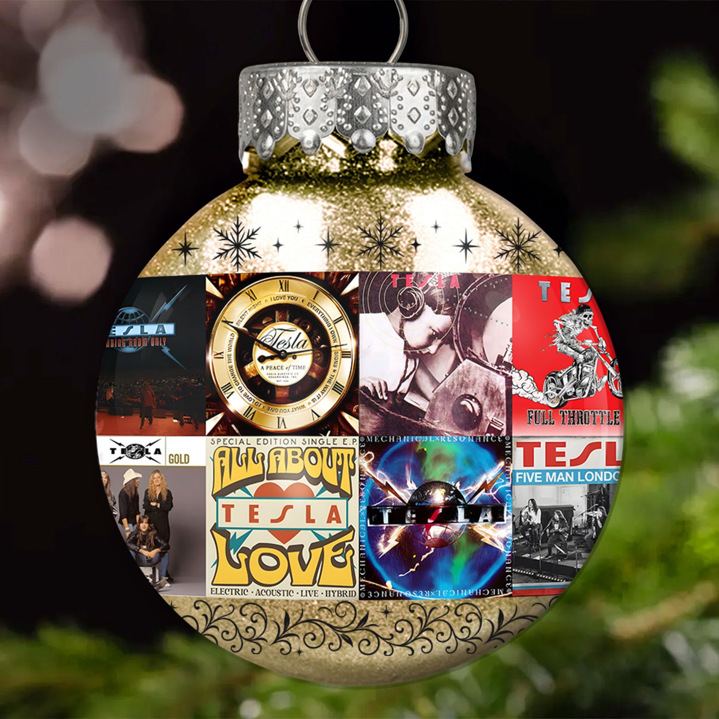 Tesla Ball Ornament – Classic Rock Power Collection